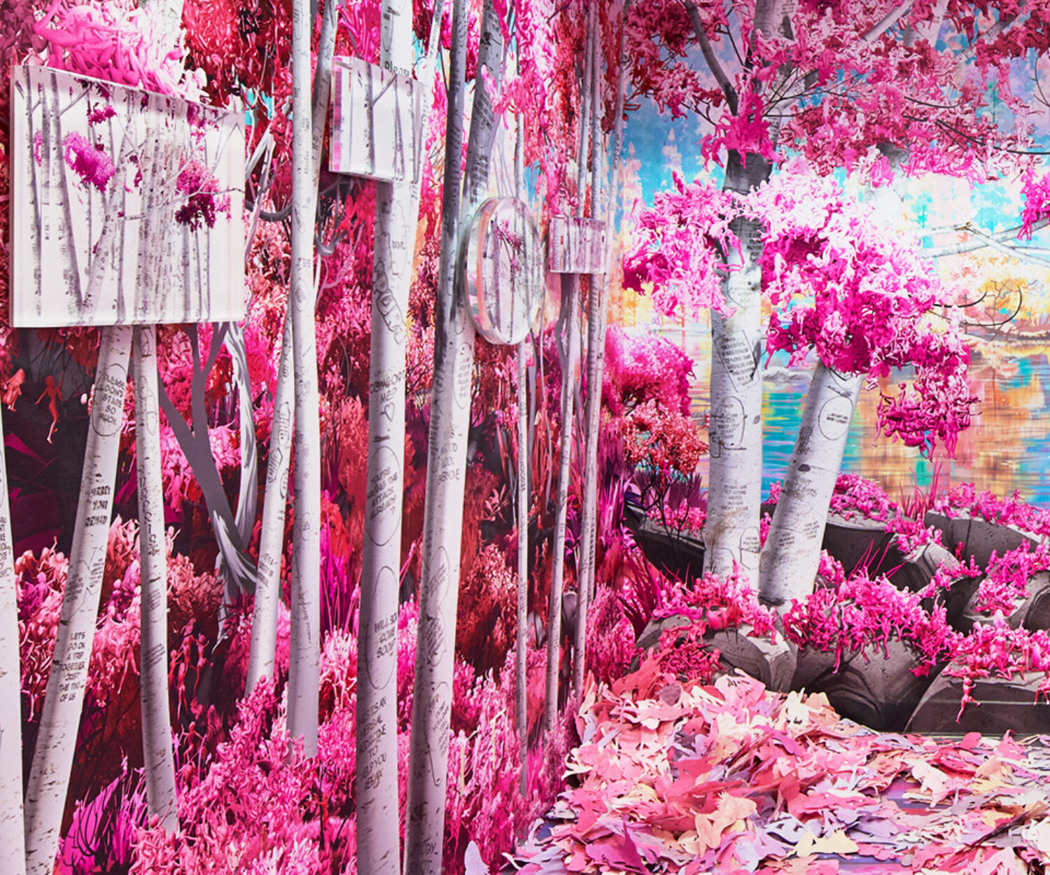 Jessica Lichtenstein - Do They Make a Sound - SPRING/BREAK ART SHOW 2020 Curated by Indira Cesarine for The Untitled Space