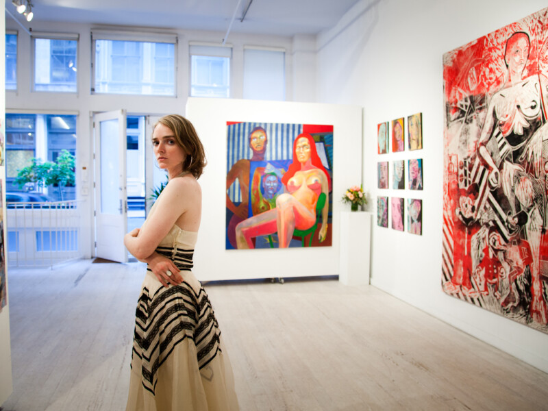 "Katya Zvereva: Femme Fleur" Solo Exhibit - The Untitled Space, May 2019