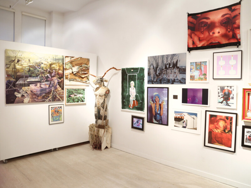 UPRISE / ANGRY WOMEN Exhibit artwork - The Untitled Space Gallery, New York