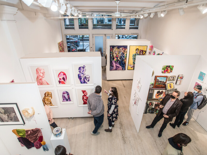 "UNRAVELED: Confronting The Fabric of Fiber Art" Group Show - The Untitled Space, NY