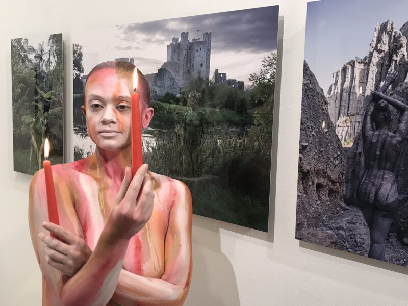 "Objectified" Trina Merry performance and exhibition, The Untitled Space Gallery