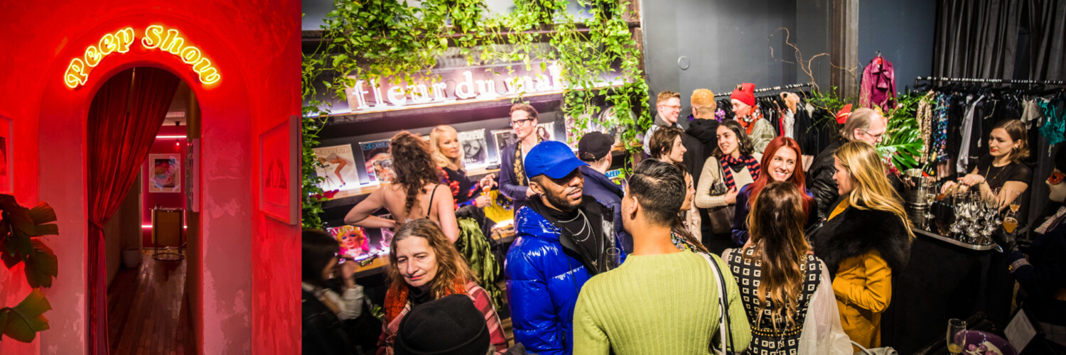 FLEUR DU MAL x UNTITLED "PEEP SHOW" Exhibition & Event, Mott Street, NYC